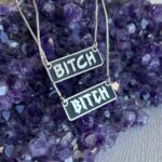 שרשרת BITCH מלבנית