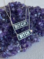 שרשרת BITCH מלבנית