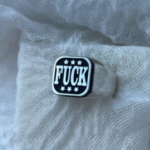 טבעת "FUCK"