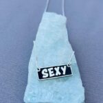 שרשרת SEXY מלבנית