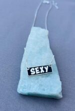 שרשרת SEXY מלבנית