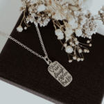 שרשרת כסף Live well