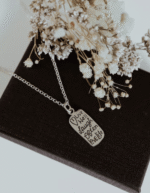 שרשרת כסף Live well