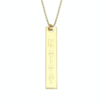 שרשרת בר זהב 14K לאורך 14K