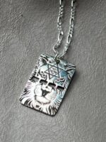 ⁦שרשראות דיסקית עם כלביא⁩ – תמונה ⁦3⁩