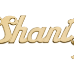 שרשרת שם זהב 14K עם תליון חמסה