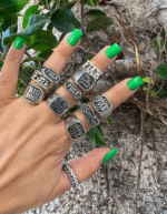 ⁦טבעת "FUCK"⁩ – תמונה ⁦4⁩