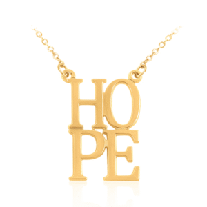 שרשרת ''HOPE'' שתי שורות