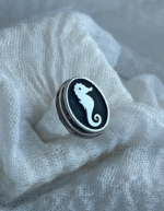 ⁦טבעת אובלית עם כיתוב או צורה לבחירה⁩ – תמונה ⁦3⁩