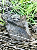 ⁦טבעת כסף עבה⁩ – תמונה ⁦3⁩