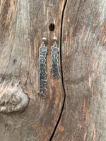 ⁦עגיל כסף Accept Uncertainty⁩ – תמונה ⁦4⁩