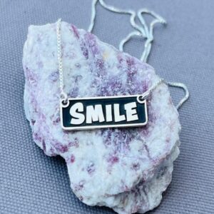 שרשרת SMILE מלבנית