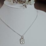 שרשרת מלבן עדינה