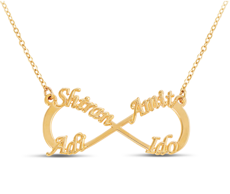 f2da9965-1374-40fd-956b-acc79c7cb669 שרשרת אינפיניטי עם 4 שמות